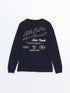 LC Waikiki Crew Neck Printed Long Sleeve Boy T-shirt